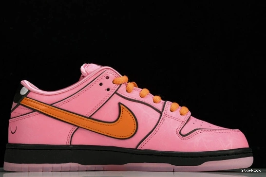SB Girls Powerpuff The FZ8319-600  x Nk Dunk Low 1020